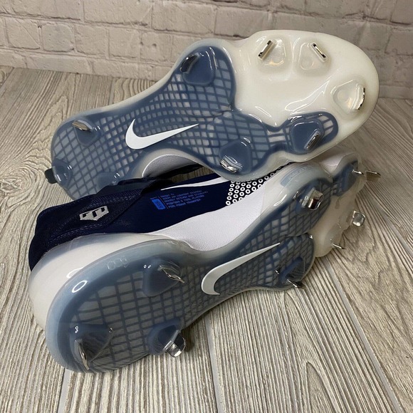 Nike Force Zoom Trout 7 Metal Baseball Cleats Men’s 11.5 College Navy CI3134-403 - Picture 9 of 9